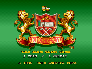 Game cover: The Irem Skins Game