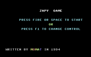 Game cover: Zapy