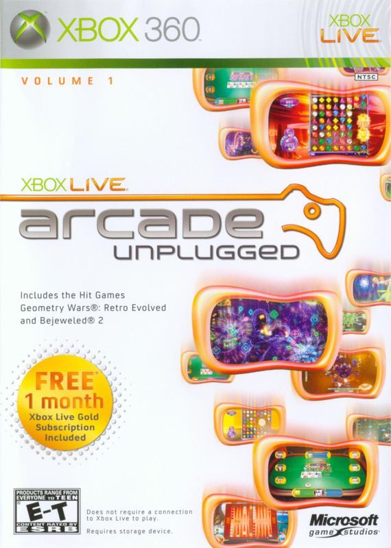 Game cover: Xbox Live Arcade Unplugged Volume 1