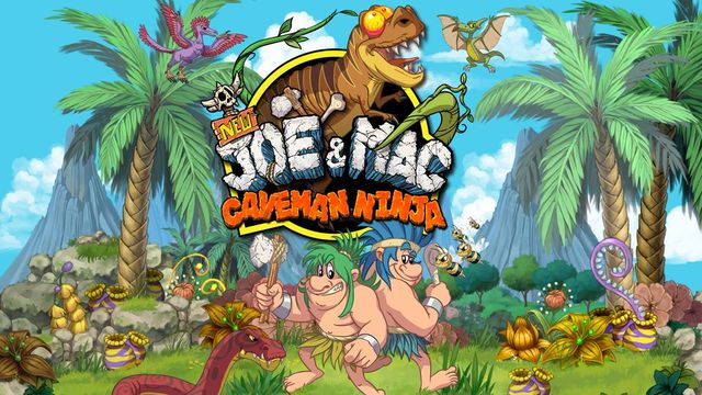 Game cover: New Joe & Mac: Caveman Ninja