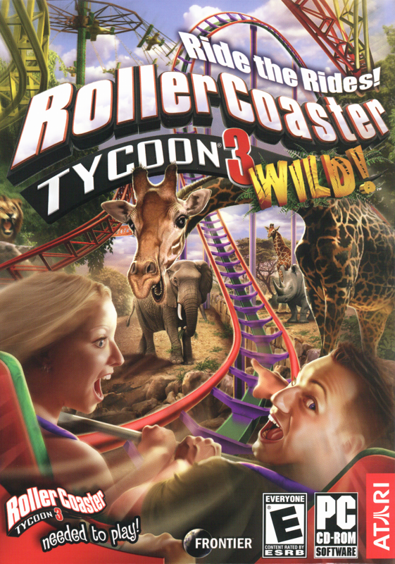 Game cover: RollerCoaster Tycoon 3: Wild!