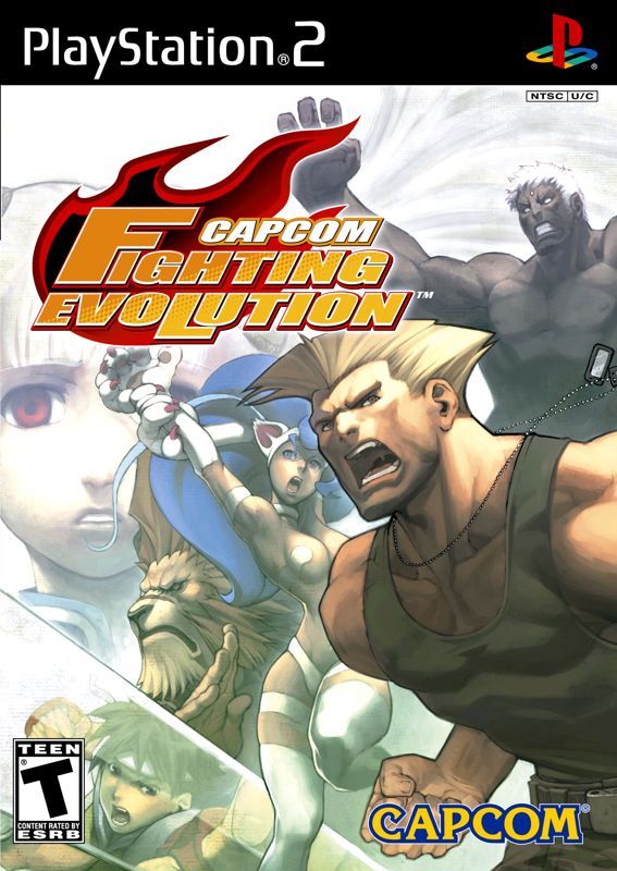 Game cover: Capcom Fighting Evolution