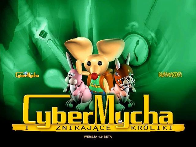 Game cover: CyberMycha i znikające króliki