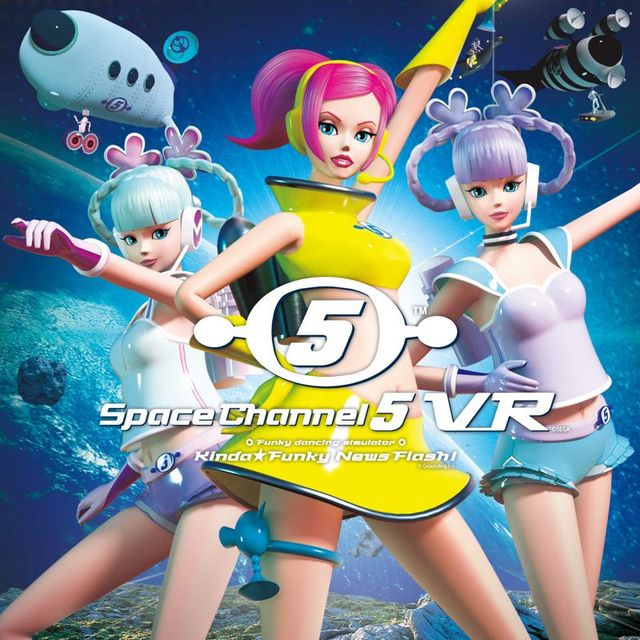 Game cover: Space Channel 5 VR: Kinda Funky News Flash!