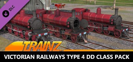 Game cover: Trainz 2022: Victorian Railways Type 4 DD Class Pack - Canadian Red