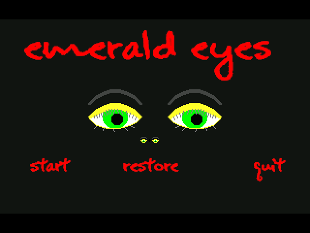 Game cover: Emerald Eyes