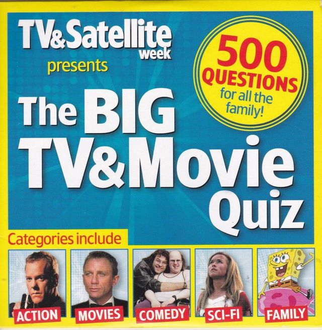 Game cover: TV & Satellite Week Presents: The Big TV & Movie Quiz