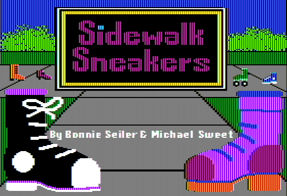 Game cover: Sidewalk Sneakers