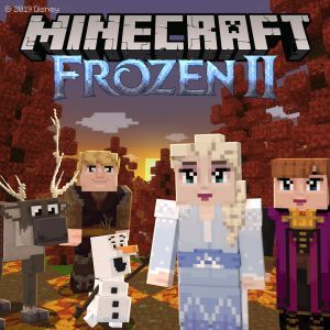 Game cover: Minecraft: Frozen II Mash-up