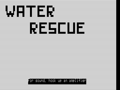 Game cover: Water Rescue