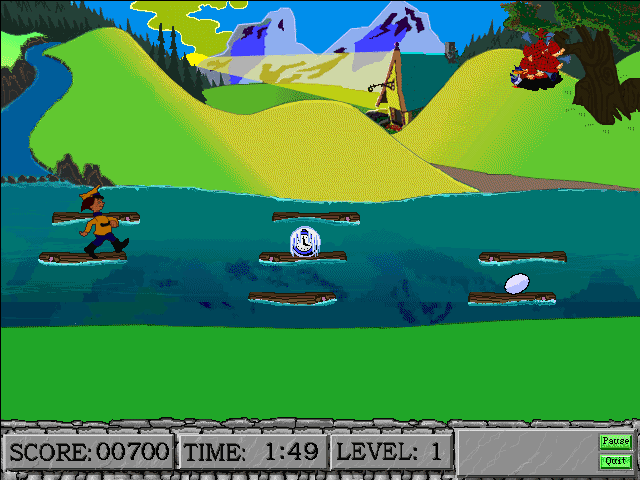 Game cover: Chuck Jones' Peter and the Wolf