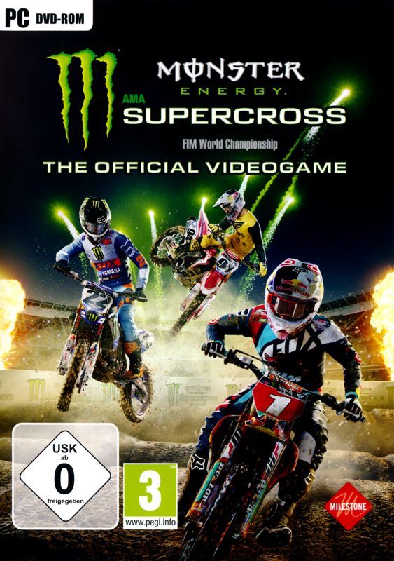 Game cover: Monster Energy Supercross: The Official Videogame