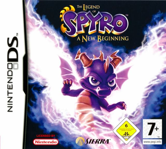 Game cover: The Legend of Spyro: A New Beginning