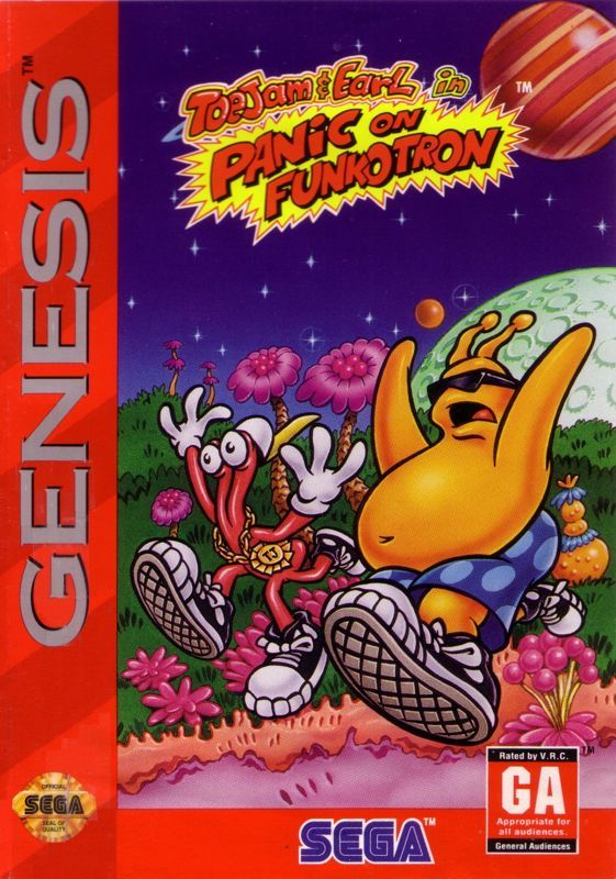 Game cover: ToeJam & Earl in Panic on Funkotron
