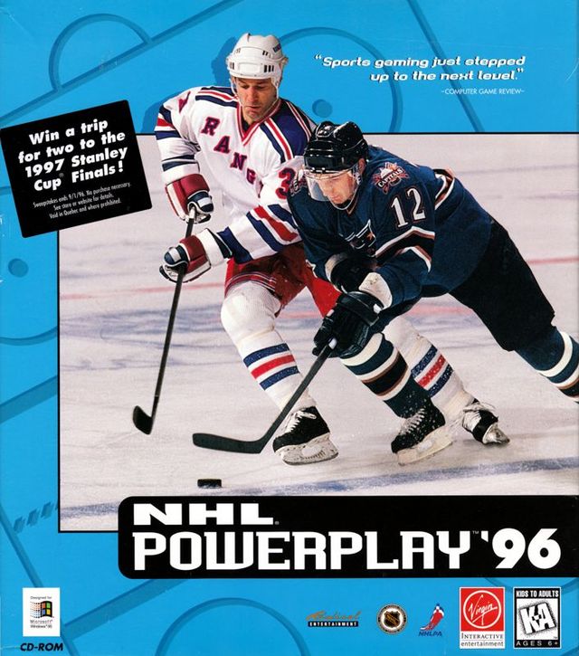 Game cover: NHL Powerplay '96