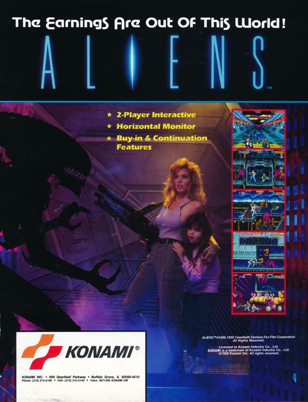 Game cover: Aliens