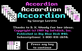 Game cover: Accordion