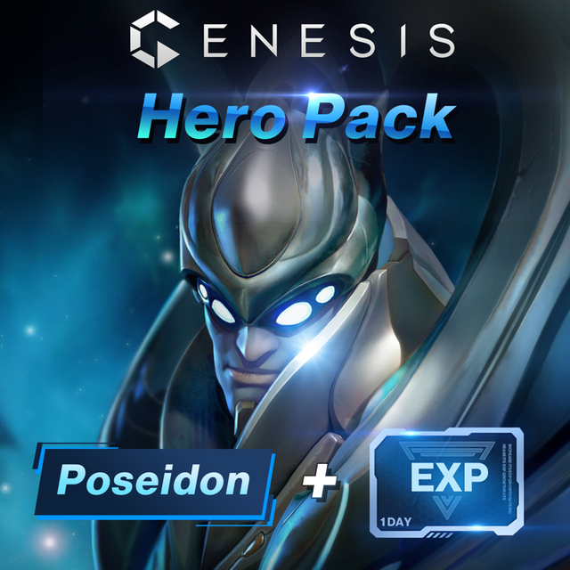 Game cover: Genesis: Hero Pack - Poseidon + EXP