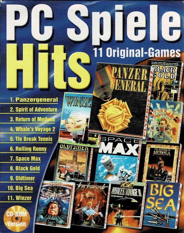 Game cover: PC Spiele Hits: 11 Original Games