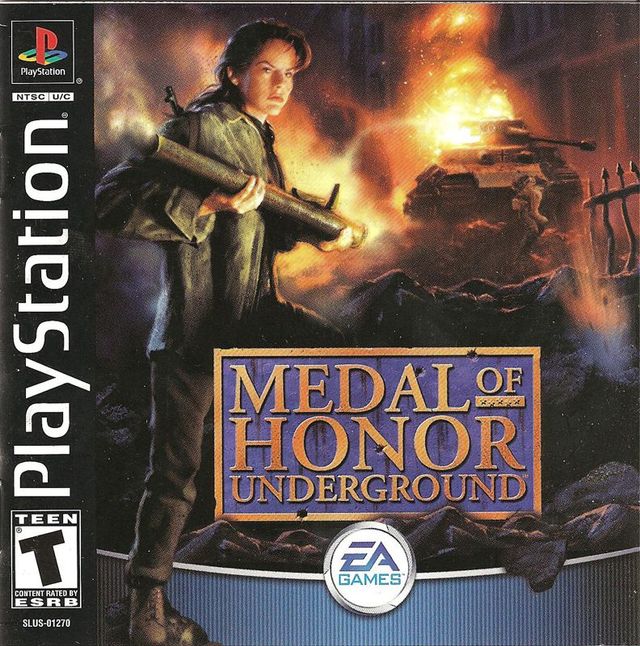 Game cover: Medal of Honor: Underground