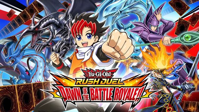 Game cover: Yu-Gi-Oh!: Rush Duel - Dawn of the Battle Royale!!