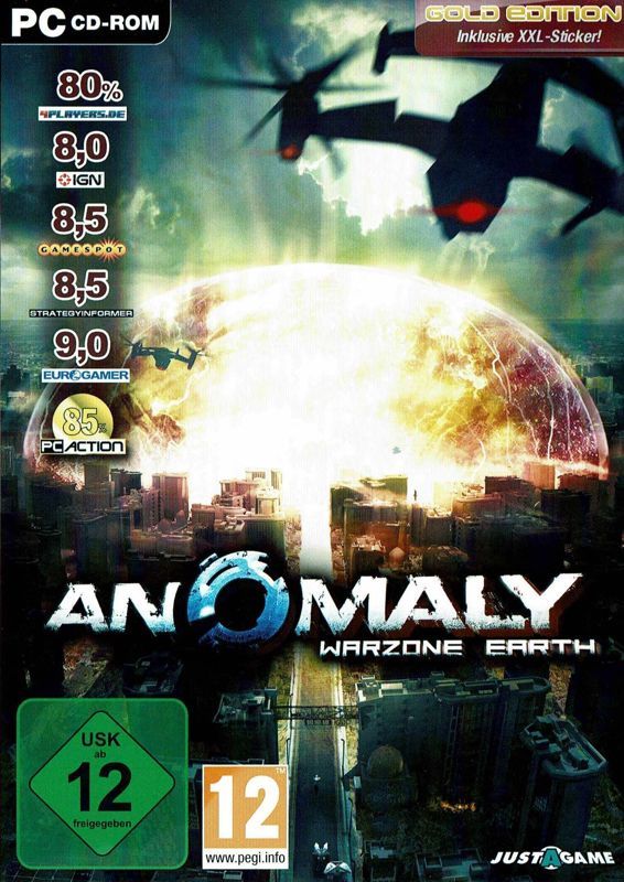 Game cover: Anomaly: Warzone Earth