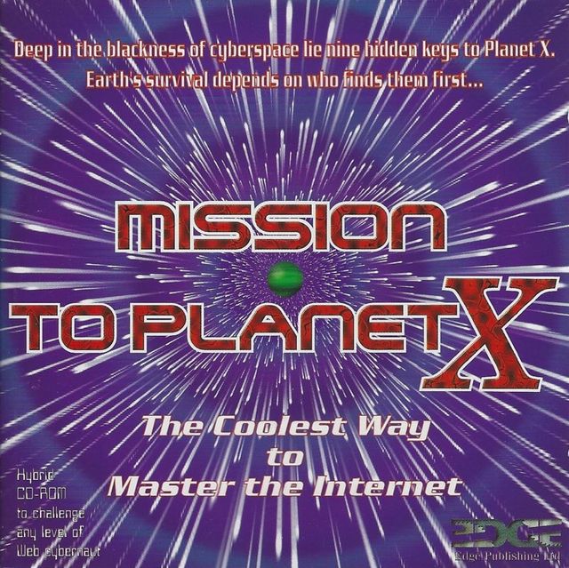 Game cover: Mission to Planet X