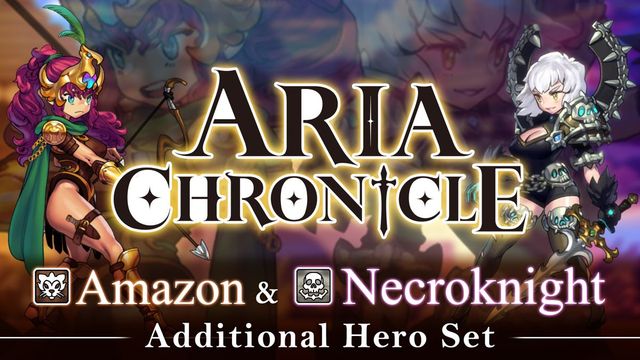 Game cover: Aria Chronicle: Amazon & Necroknight Additional Hero Set