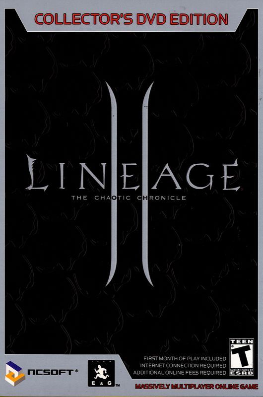 Game cover: Lineage II: The Chaotic Chronicle (Collector's DVD Edition)