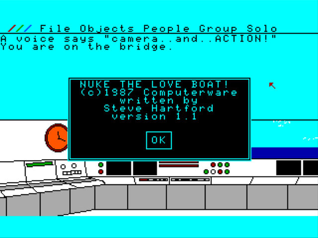 Game cover: Nuke the Love Boat!