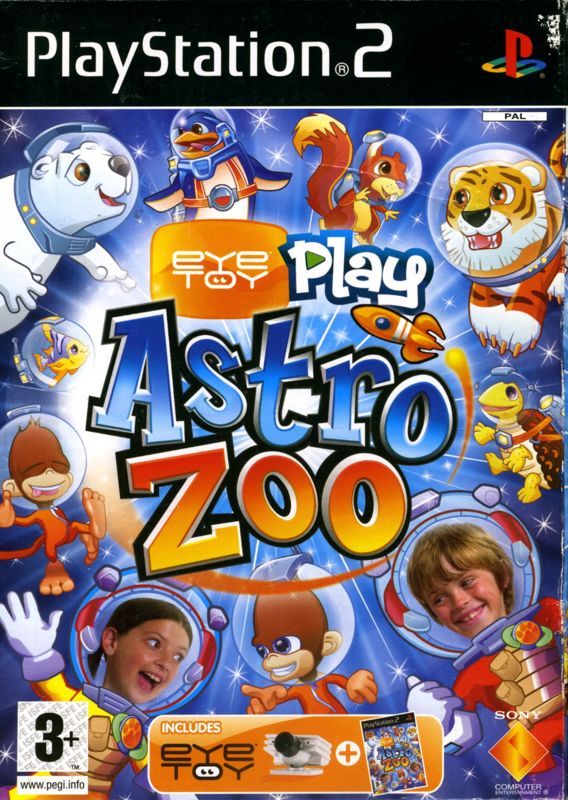 Game cover: EyeToy: Play Astro Zoo