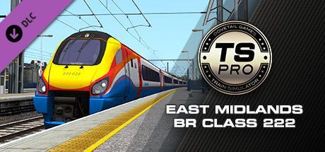 Game cover: TS Pro: East Midlands BR Class 222