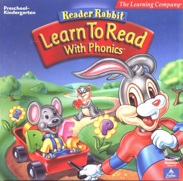 Game cover: Reader Rabbit: Learn to Read with Phonics