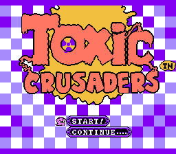 Game cover: Toxic Crusaders