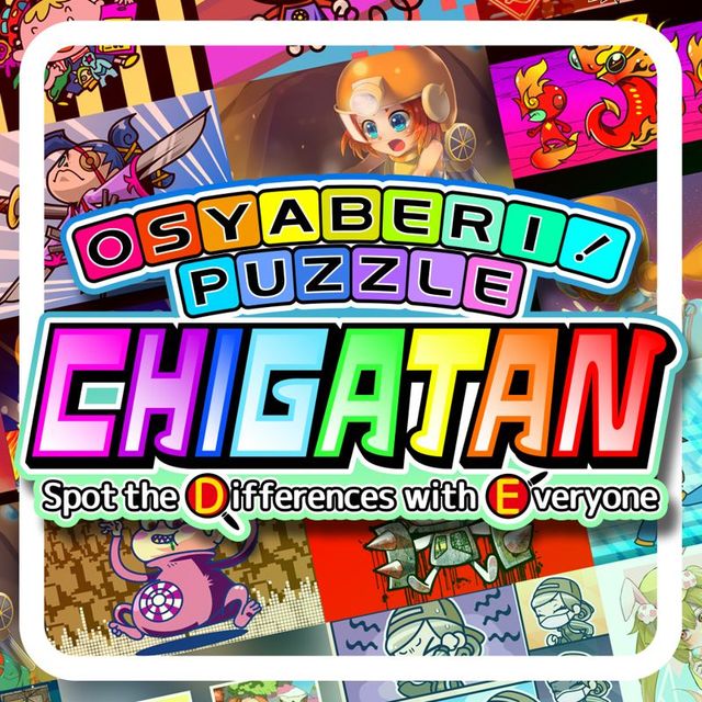 Game cover: Osyaberi! Puzzle Chigatan: Spot the Differences with Everyone