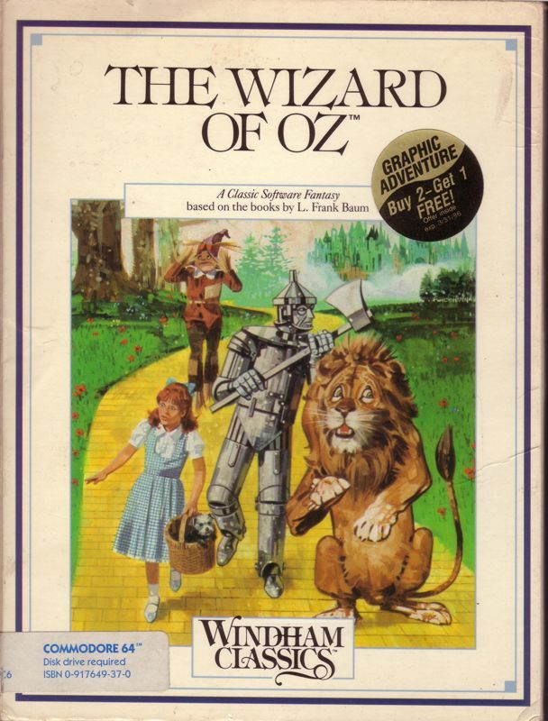 Game cover: The Wizard of Oz