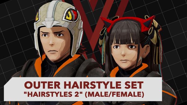 Game cover: Daemon X Machina: Outer Hairstyles Bundle 2