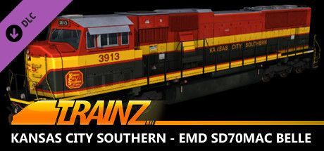 Game cover: Trainz 2022: Kansas City Southern - EMD SD70MAC BELLE
