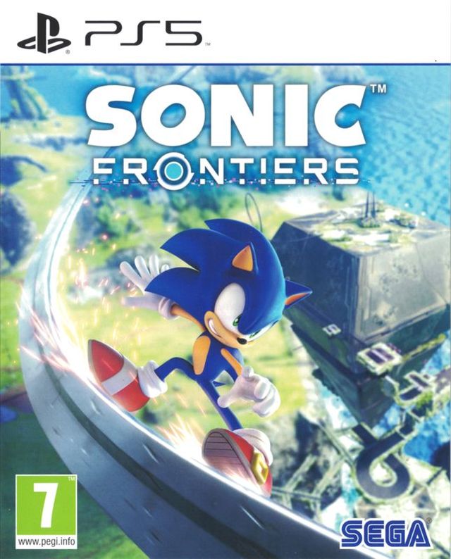 Game cover: Sonic Frontiers