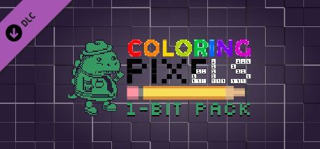 Game cover: Coloring Pixels: 1-Bit Pack