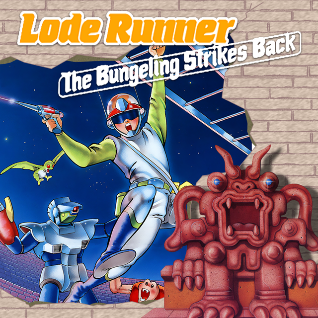 Game cover: Lode Runner: The Bungeling Strikes Back