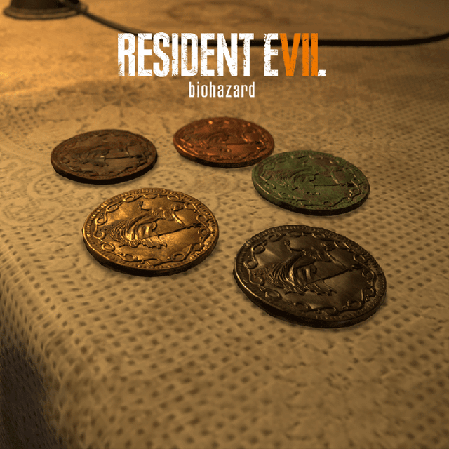 Game cover: Resident Evil 7: Biohazard - 5-Coin Set & Madhouse Mode Unlock