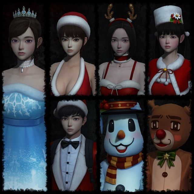 Game cover: White Day: A Labyrinth Named School  - Christmas Costume Set