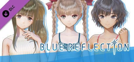 Game cover: Blue Reflection: Summer Clothes Set B (Yuzu, Shihori, Kei)