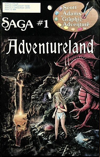 Game cover: Scott Adams' Graphic Adventure #1: Adventureland