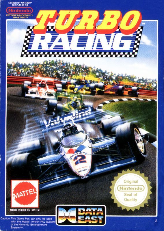 Game cover: Al Unser Jr. Turbo Racing