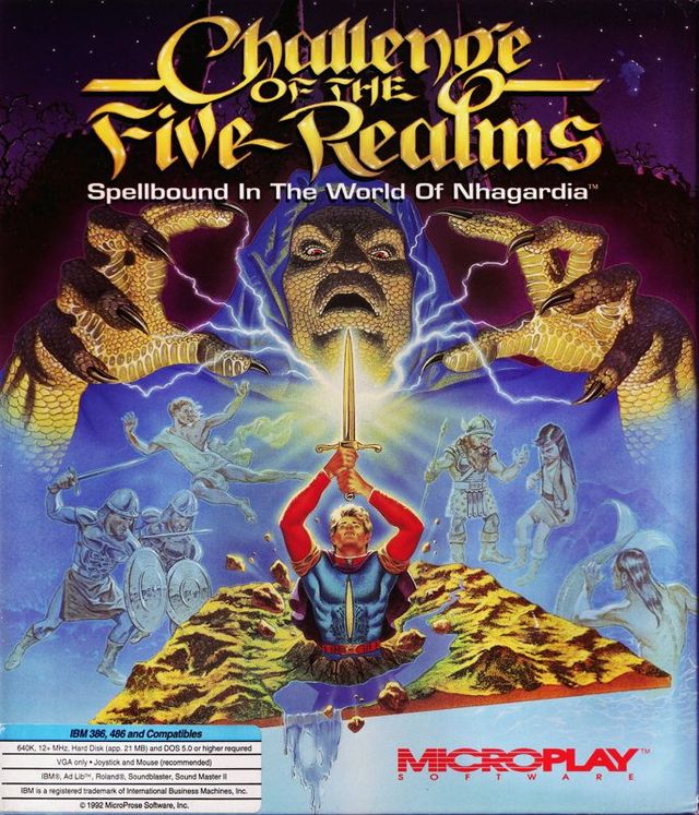 Game cover: Challenge of the Five Realms