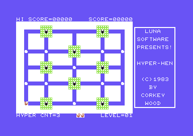 Game cover: Hyper-Hen