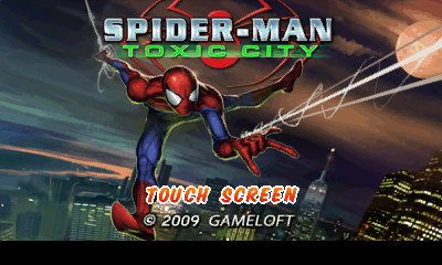 Game cover: Spider-Man: Toxic City HD