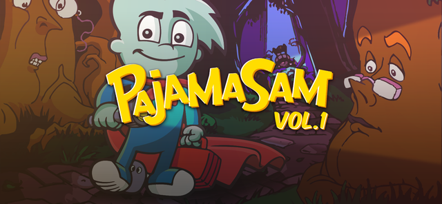 Game cover: Pajama Sam Vol. 1